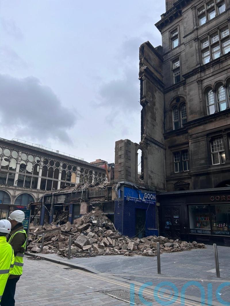 People should expect progress at fire-hit site in Glasgow, says council leader