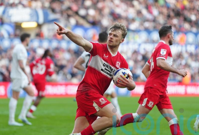 Tommy Conway nets second-half equaliser as Middlesbrough earn Swansea point