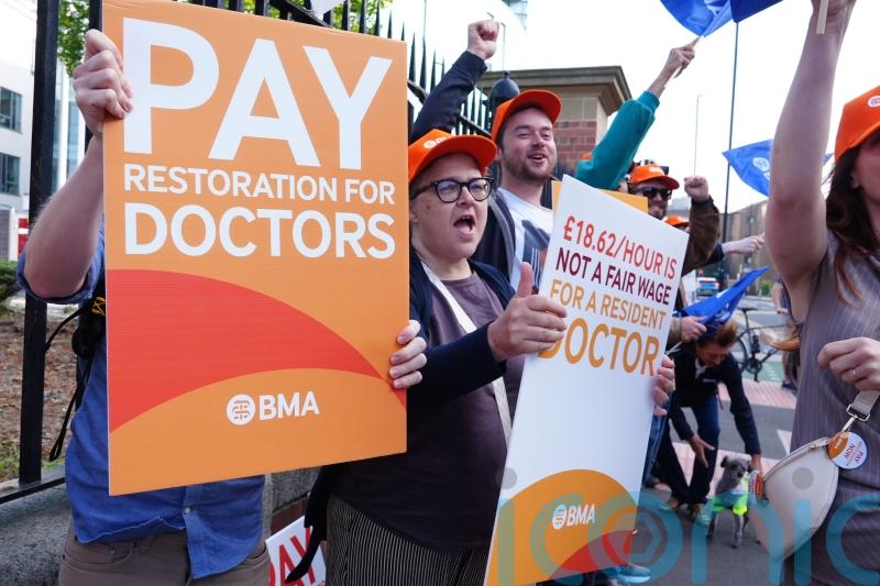 Resident doctor strike cost tops &pound;3bn as new strike begins
