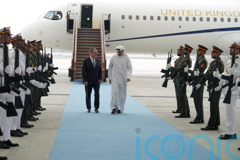 Keir Starmer in UAE for talks as Iran ceasefire under strain