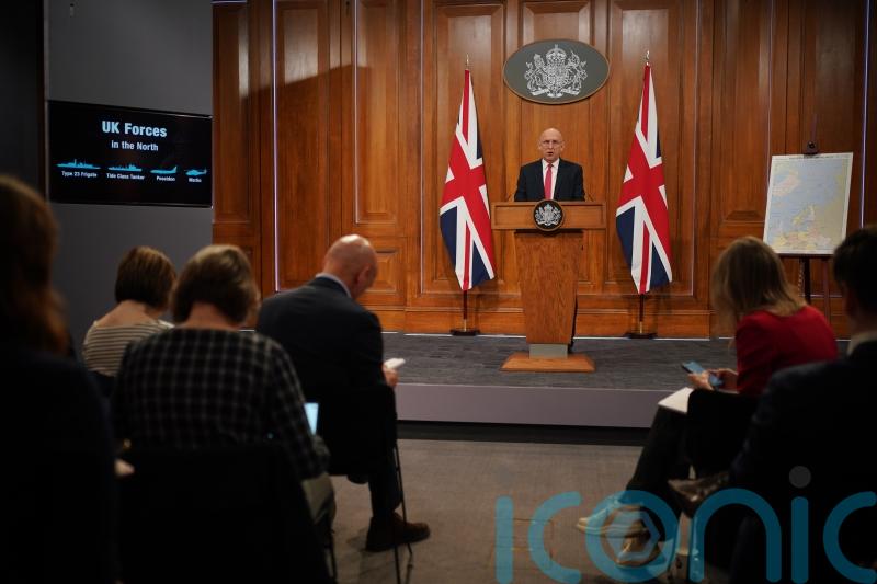 UK tracked three Russian submarines in North Atlantic for a month, Healey says