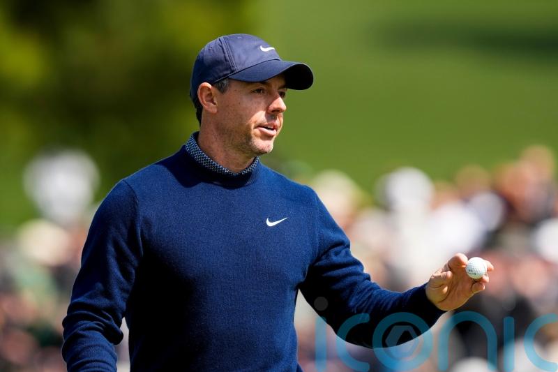 Back-to-back birdies steady defending Masters champion Rory McIlroy