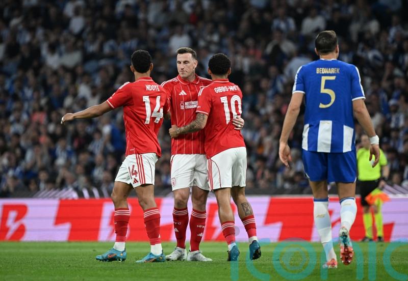 Bizarre own goal keeps Nottingham Forest&rsquo;s European hopes alive against Porto