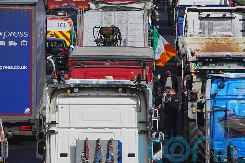 &lsquo;Panic buying&rsquo; setting in on fourth day of fuel protest