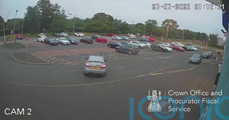 Domestic abuser drove at wife at speed on day she took her own life, CCTV shows