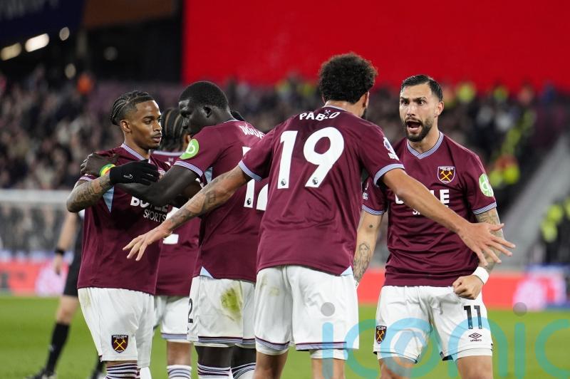 West Ham thump Wolves to dump Tottenham into the bottom three