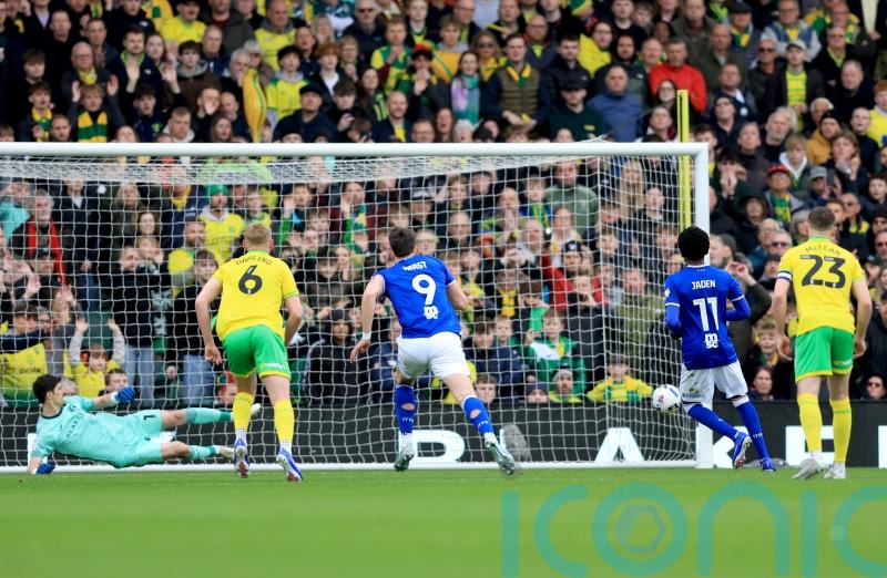 Ipswich boost automatic promotion bid with win at rivals Norwich