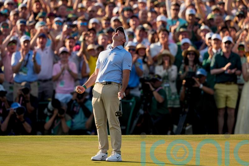 Rory McIlroy defends Masters title with another historic victory at Augusta