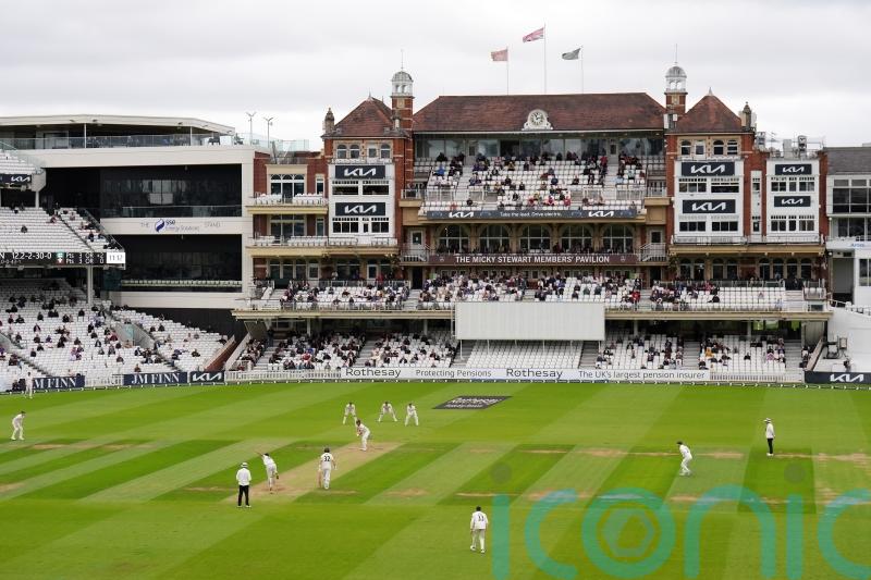 Surrey&rsquo;s &lsquo;work from Oval&rsquo; initiative tops three figures for Leicestershire game