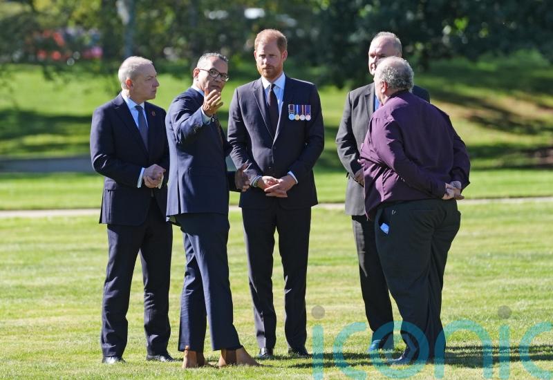 Duke of Sussex meets Indigenous veterans at Australian War Memorial