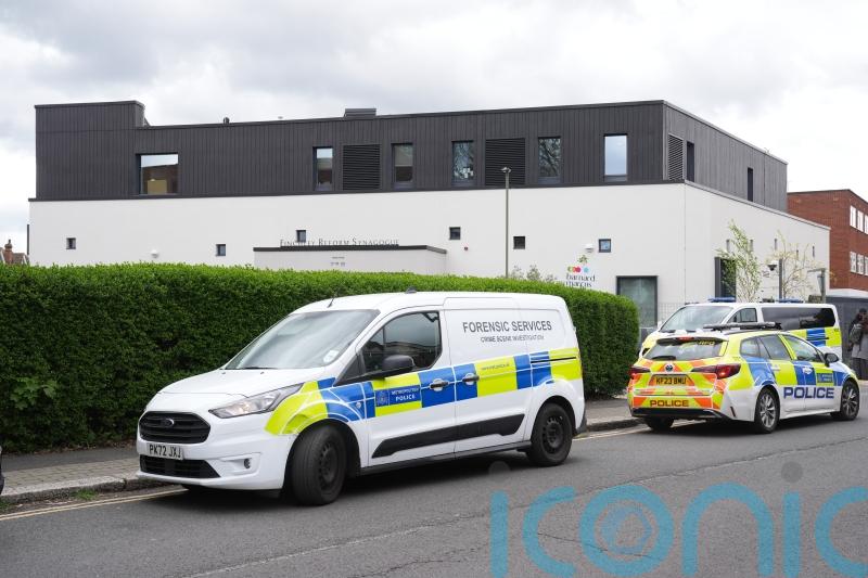 Two sought over attempted arson attack at north London synagogue