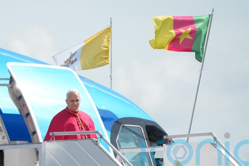 Pope arrives in Cameroon as separatists announce three-day pause in fighting