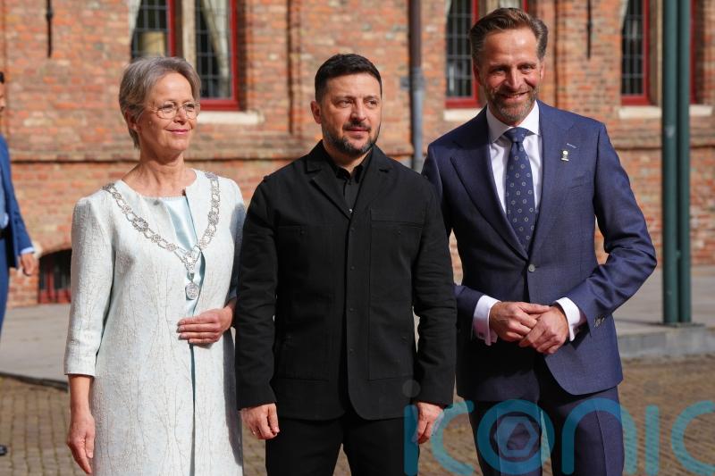 Zelensky and people of Ukraine receive International Four Freedoms Award