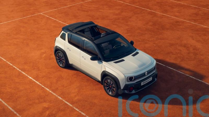 Renault 4 Roland-Garros edition revealed with inspiration from French Open