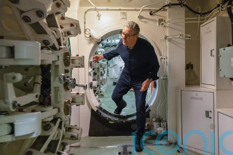 Keir Starmer thanks submariners as they return from longest patrol