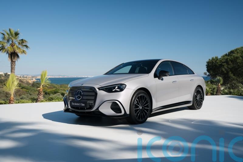 Mercedes electric C-Class breaks cover with 473-mile range
