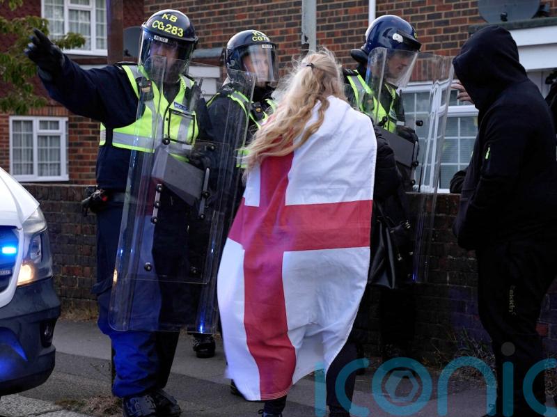 Disorder at protest over Epsom rape investigation branded &lsquo;shameful&rsquo;