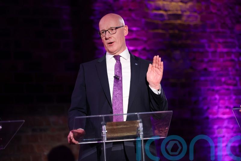 Swinney denies &lsquo;running scared&rsquo; of defending record as he skips TV debate