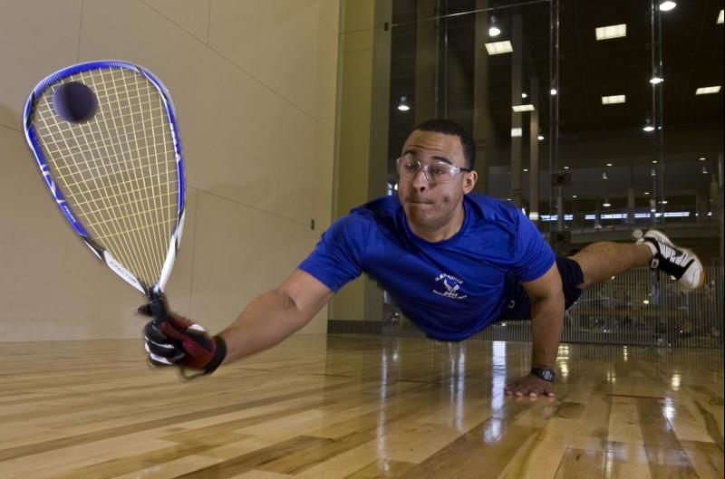 New lights installed at squash court in Tipperary - might be a keep fit idea for 2024?