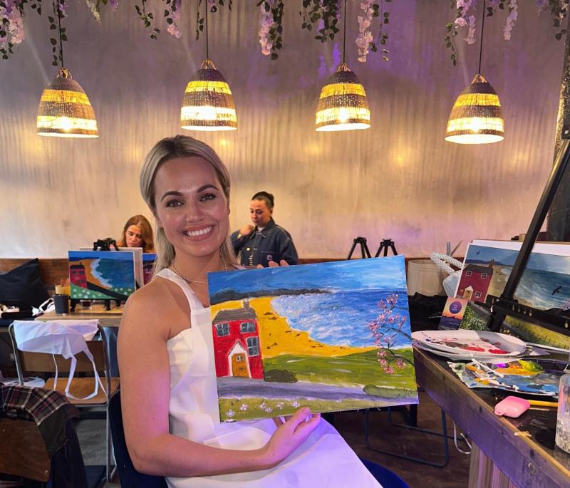 Sip Fine Wine while producing Fine Art&nbsp;