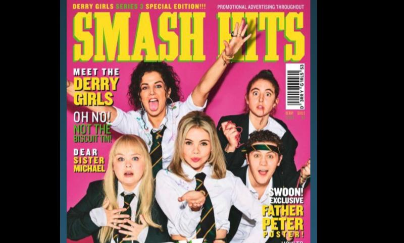 Iconic magazine Smash Hits makes one-off comeback in nostalgic tribute to launch of Derry Girls Season 3