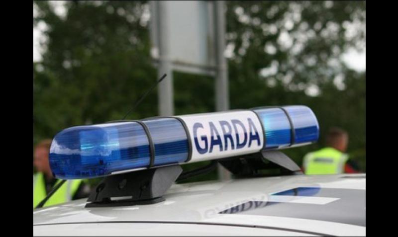 Garda Checkpoint in Dundalk this afternoon