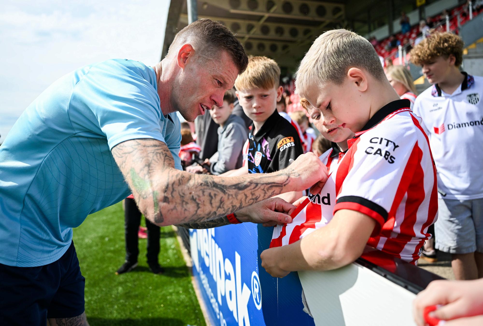 Derry mental health charity seeking meeting with James McClean and Derry City FC