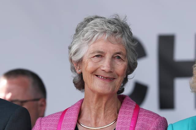 Catherine Connolly at an event
