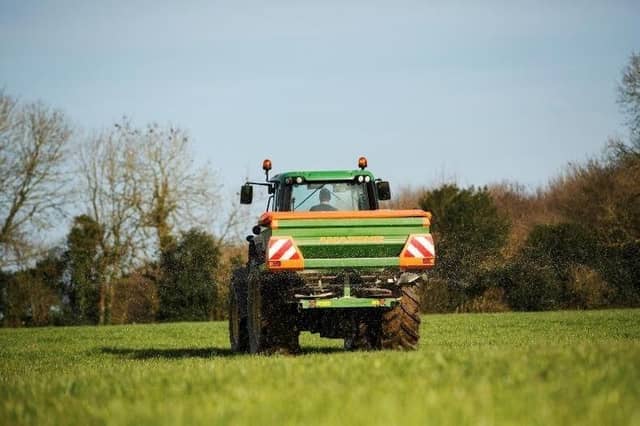 Fertiliser prices are estimated to be around 35% higher than a year ago